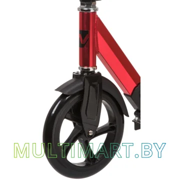 Самокат Novatrack Deft Alloy 230.DEFT.RD21 (красный/черный, 2021) картинка 4